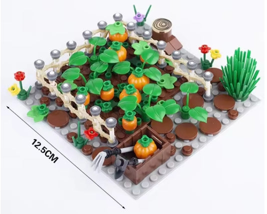 Children's Pumpkin Garden Building Blocks Set Toys tys bbs