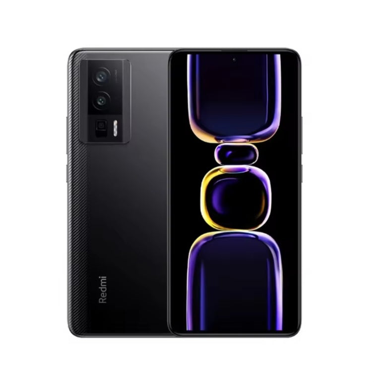 Xiaomi Redmi K60 5G Global Version Black Smartphone Facial Recognition & Fingerprint Unlock Function Dust Water & Scratch Resistant HD Screen Super/Fast Charging (RAM 12GB+512GB ROM) Smartphone. smp