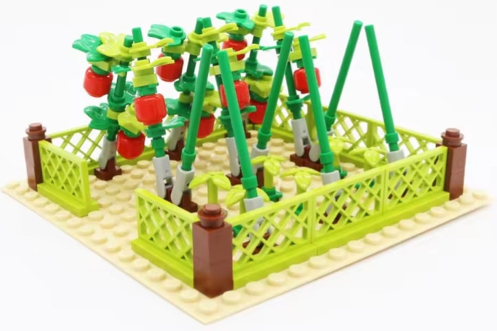 Children's Educational Tomato Garden Building Blocks Set Toys tys edc bbs