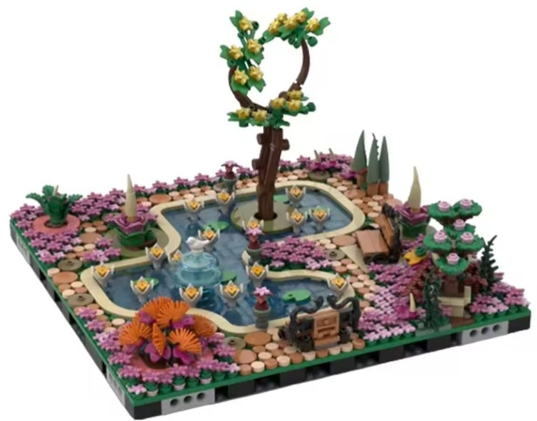 Botanical Garden Building Blocks Set Toys tys bbs