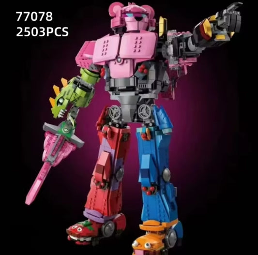 Home Decor Mecha Team Leader Building Blocks Set Toys tys bbs