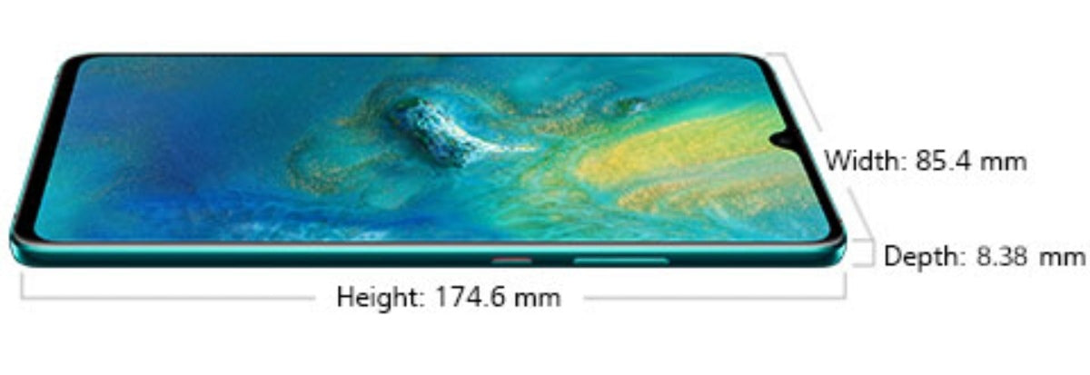 Huawei Mate 20 X 5G Global Version Smartphone Facial Recognition & Fingerprint Unlock Function Dust Water & Scratch Resistant HD Screen Super/Fast Charging (RAM 8GB+256GB ROM) (Green) Smartphone smp