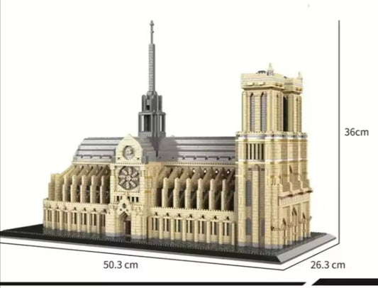 Notre Dame Building Blocks Set Toys tys bbs