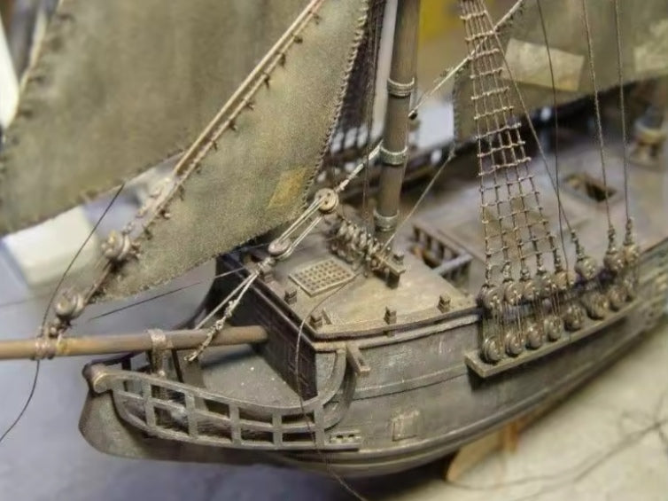 Black Pearl Wooden Ship Model Kit tys bbs