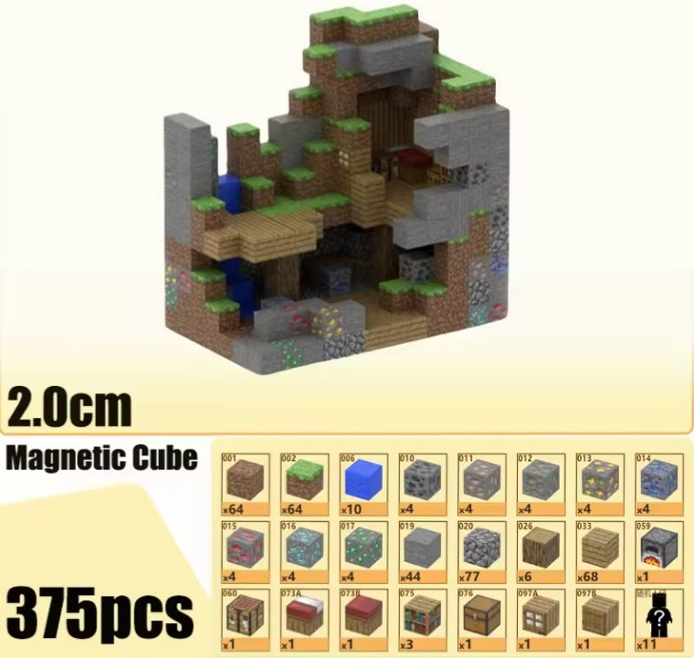 Children's Early Learning Portable Magnetic Building Blocks Set Toys tys edc bbs