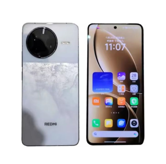 Xiaomi Redmi K80 5G Chinese Version Blue Smartphone Facial Recognition & Fingerprint Unlock Function Dust Water & Scratch Resistant HD Screen Super/Fast Charging (RAM 12GB+256GB ROM) Smartphone. smp
