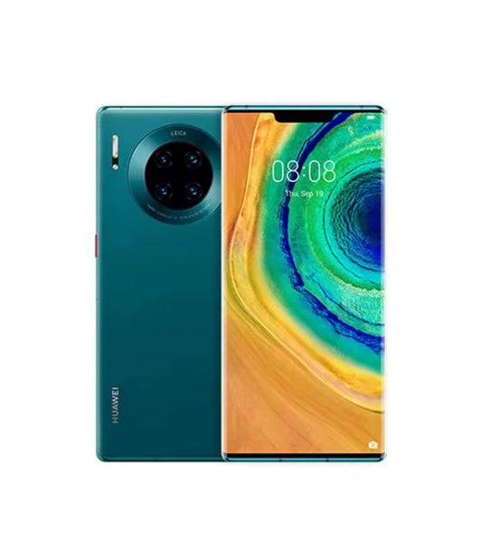 Huawei Mate 30 Pro 5G Global Version Smartphone Facial Recognition & Fingerprint Unlock Function Dust Water & Scratch Resistant HD Screen Super/Fast Charging (RAM 8GB+512GB ROM) (Green) Smartphone smp