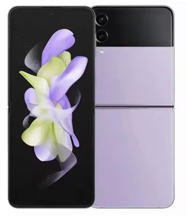 Samsung Galaxy Z Flip4 5G Snapdragon 8 Smartphone RAM 8GB+128GB ROM (Purple) Smartphone smp