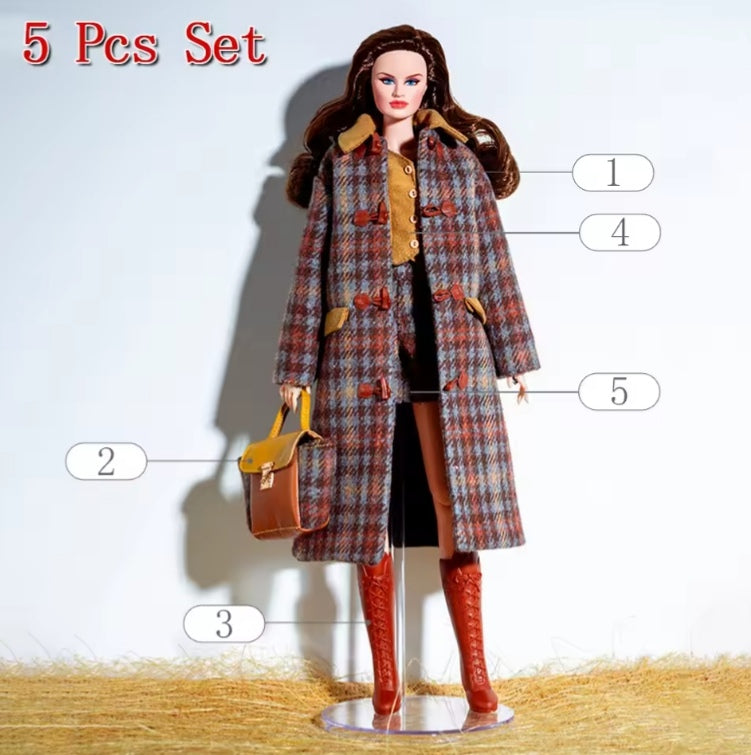 5 Piece Set Supermodel Doll Clothes dll tys