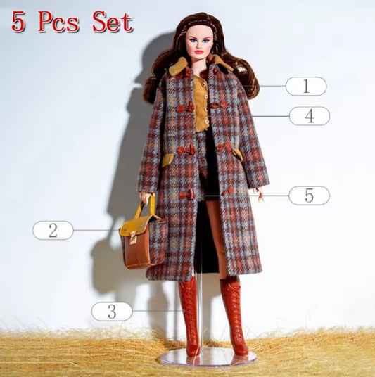 5 Piece Set Supermodel Doll Clothes dll tys