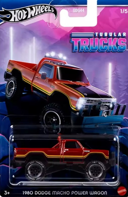 Hot Wheels Silver Series "1980 Dodge Macho Power Wagon" Toy Car tys crs