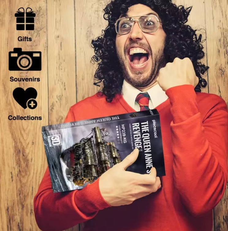 Queen Anne's Revenge Building Kit Set Yoys tys bbs