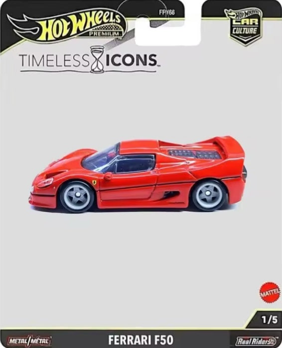 Original Hot Wheels Ferrari F50 tys crs
