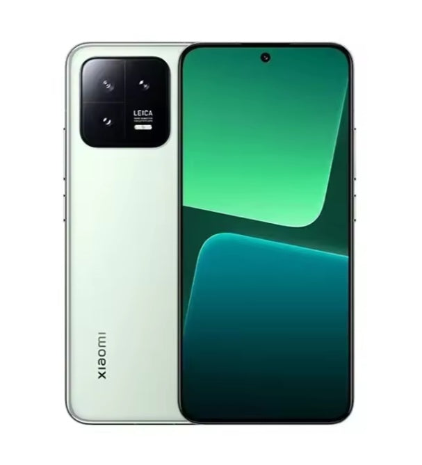 Xiaomi 13 Pro 5G Global Version Green Smartphone Facial Recognition & Fingerprint Unlock Function Dust Water & Scratch Resistant HD Screen Super/Fast Charging Smartphone (RAM 8GB+256GB ROM). smp