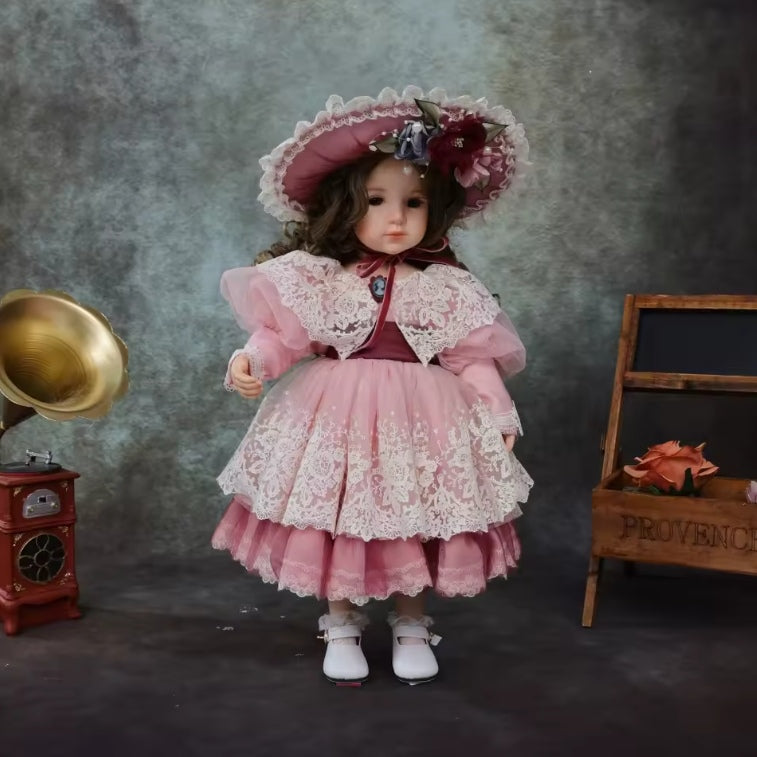 Cloveray Original Victorian Style Ceramic Doll dll tys