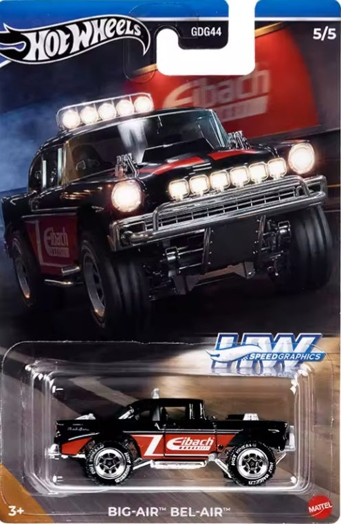 Hot Wheels Silver Series "Big-Air Bell-Air" Toy Car tys crs