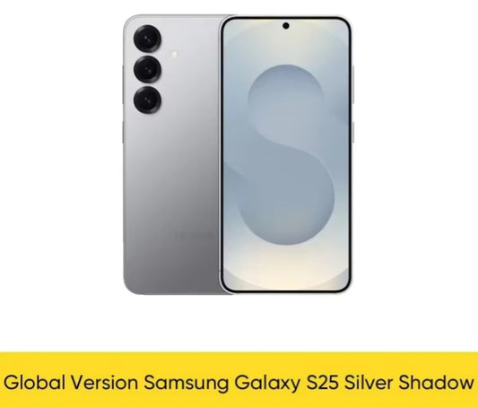Samsung Galaxy S25 AI Global Version Waterproof Smartphone Snapdragon 8 6.2inch HD Screen RAM 12GB+256GB ROM (Silver Shadow) Smartphone smp
