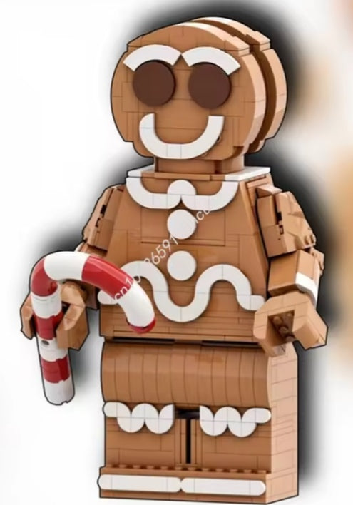 Gingerbread Man Building Blocks Set Toys tys bbs