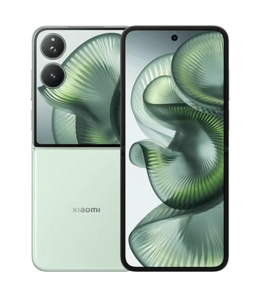 Xiaomi Mix Flip 2 Chinese Version Green Smartphone Facial Recognition & Fingerprint Unlock Function Dust Water & Scratch Resistant HD Screen Super/Fast Charging Smartphone (RAM 12GB+256GB ROM). smp