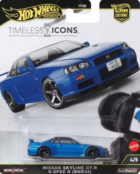 Original Hot Wheels Nissan Skyline GT-RV tys crs