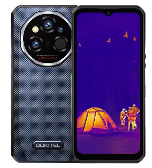 OUKITEL WP55 Ultra Rugged Android Phone Thermal Imaging (Grey) smp