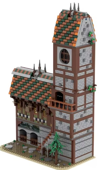 Medieval Fantasy Tavern Building Blocks Set Toys tys bbs