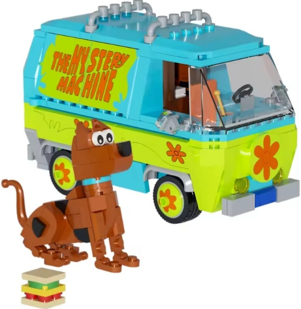 Scooby Door Mystery Machine Building Blocks Set Toys tys bbs crs