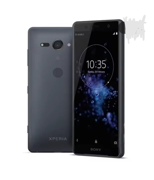 Sony Xperia XZ2 4G Compact Waterproof Dustproof Scratchproof Smartphone Global Version HD Screen Super/Fast Charging (SO-05K FULL set) (Black) Smartphone smp