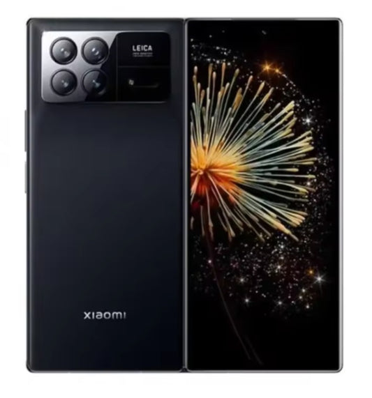 Xiaomi Mix Fold3 Chinese Version Black Smartphone Facial Recognition & Fingerprint Unlock Function Dust Water & Scratch Resistant HD Screen Super/Fast Charging (RAM 12GB+256GB ROM) Smartphone. smp flip