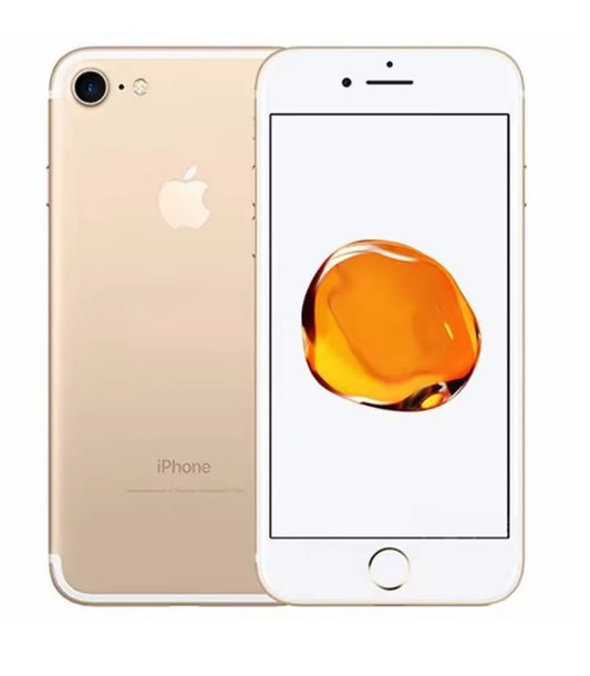 Apple iPhone 7 4G LTE Mini Smartphone Fingerprint Unlock Function 4.7inch Screen ROM 128GB (Gold) Smartphone + FREE Earphones. smp