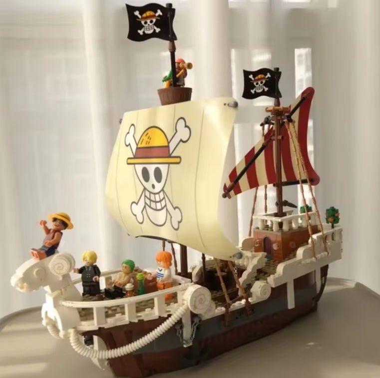 Going Merry Pirate Ship Building Blocks Set Toys tys bbs
