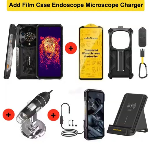 Ulefone Armor 28 Ultra 5G AI Rugged Global Version Smartphone Facial Recognition & Fingerprint Unlock Function Dust Water & Scratch Resistant HD Screen Super/Fast Charging Smartphone + FREE Gifts.smp