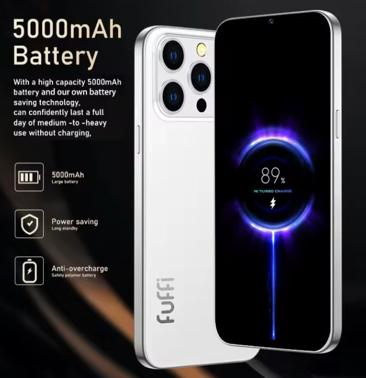 Global Vision 17 Pro Max 4G Android Smartphone 6.3inch HD Screen RAM 4GB+128GB ROM (Black) Smartphone smp
