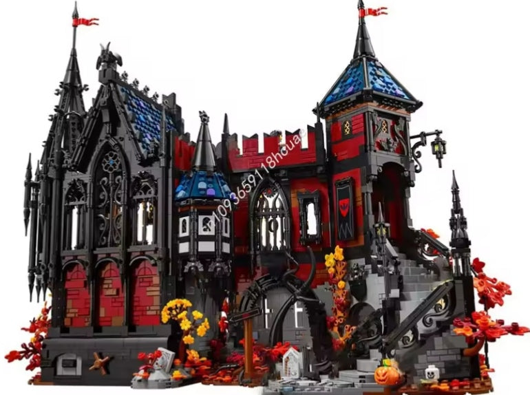 Medieval Transylvania Castle Model Building Blocks Set Toys tys bbs