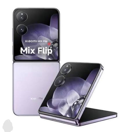 Xiaomi Mix Flip Global Version Smartphone Facial Recognition & Fingerprint Unlock Function Dust Water & Scratch Resistant HD Screen Super/Fast Charging (RAM 12GB+512GB ROM) (Purple) Smartphone smp