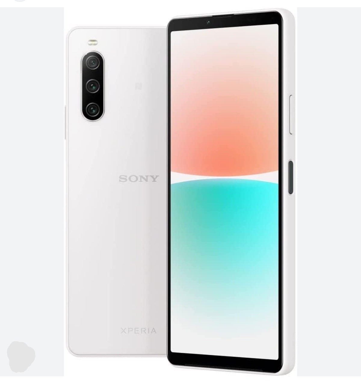 Sony Xperia 10 IV 5G Smartphone Water Resistant Dustproof Fingerprint Unlock Function HD Screen Super/Fast Charging Global Version (XQ-CC54 Charger) (White) Smartphone smp