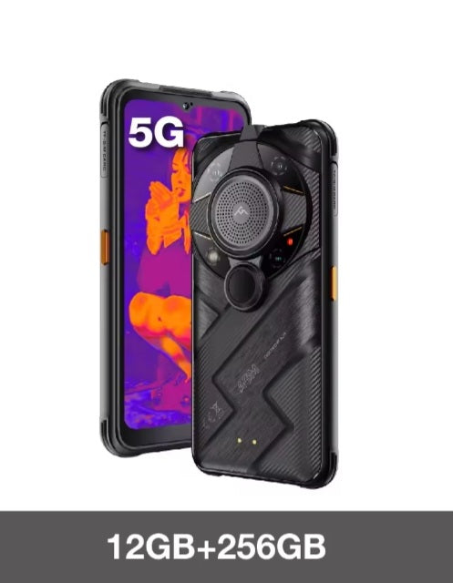 AGM G2 Guardian 5G Rugged Global Version Smartphone Facial Recognition & Fingerprint Unlock Function Dust Water & Scratch Resistant HD Screen Super/Fast Charging (RAM 12GB+256GB ROM) Smartphone smp
