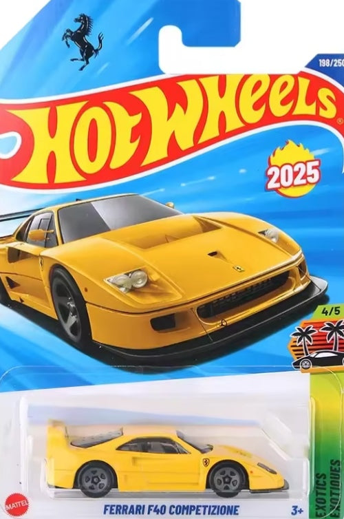 Hot Wheels 2025-Q Case Alloy "Ferrari F40" Toy Car tys crs