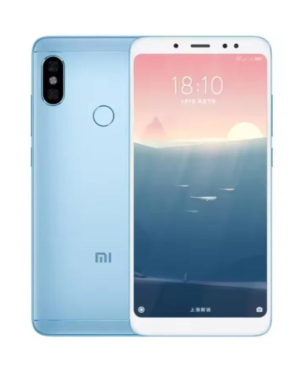 Xiaomi Redmi Note 5 4G Global Version Blue Smartphone Dust Water & Scratch Resistant HD Screen Super/Fast Charging Smartphone (RAM 4GB+64GB ROM) + FREE Gift. smp