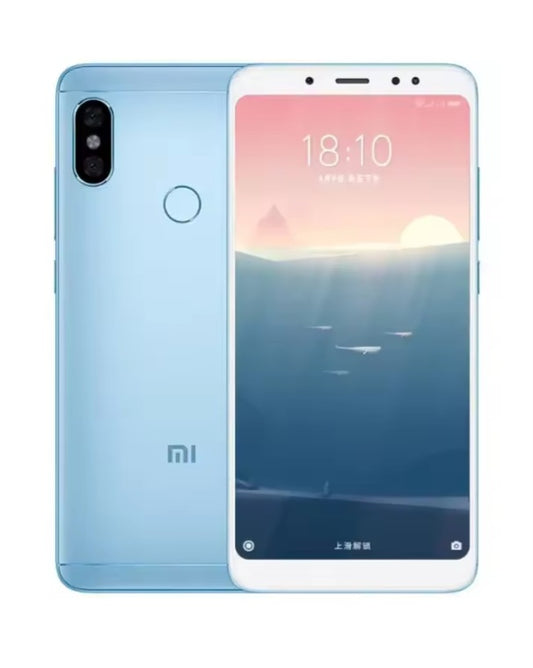 Xiaomi Redmi Note 5 4G Global Version Blue Smartphone Dust Water & Scratch Resistant HD Screen Super/Fast Charging Smartphone (RAM 3GB+32GB ROM) + FREE Gift. smp