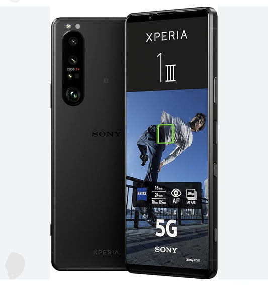 Sony Xperia 1 III 5G Waterproof Dustproof Scratchproof Smartphone EU Version HD Screen Super/Fast Charging (Black) Smartphone smp