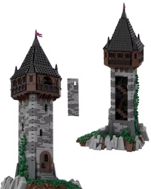 Medieval Castle Tower House Building Blocks Set Toys tys bbs