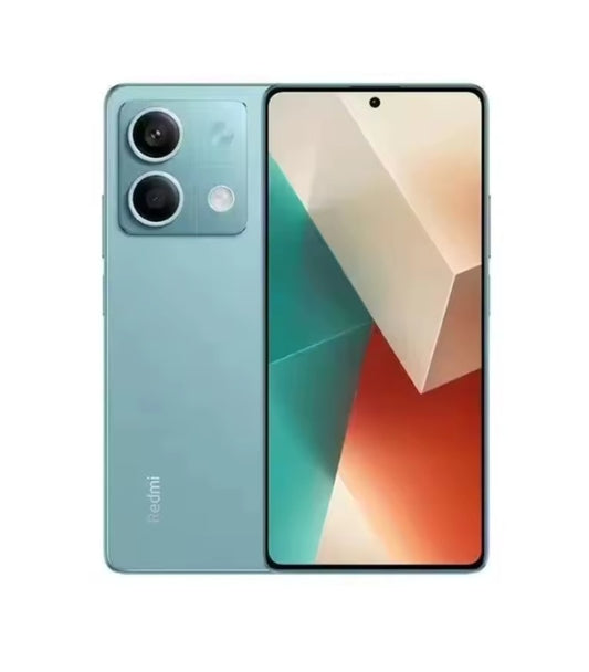 Xiaomi Redmi Note 13 5G Chinese Version Blue Smartphone Facial Recognition & Fingerprint Unlock Function Dust Water & Scratch Resistant HD Screen Super/Fast Charging (RAM 6GB+128GB ROM) Smartphone. smp