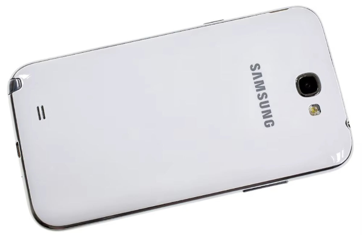 Samsung Galaxy Note 2 Global Version White Smartphone Dust Water & Scratch Resistant HD Screen Super/Fast Charging Smartphone (N7100). smp