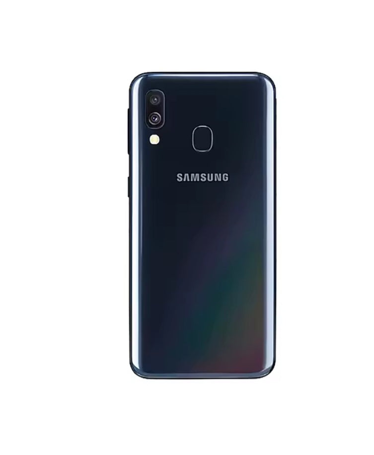 Samsung Galaxy A40 Global Version Black Smartphone Dust Water & Scratch Resistant HD Screen Super/Fast Charging Smartphone. smp