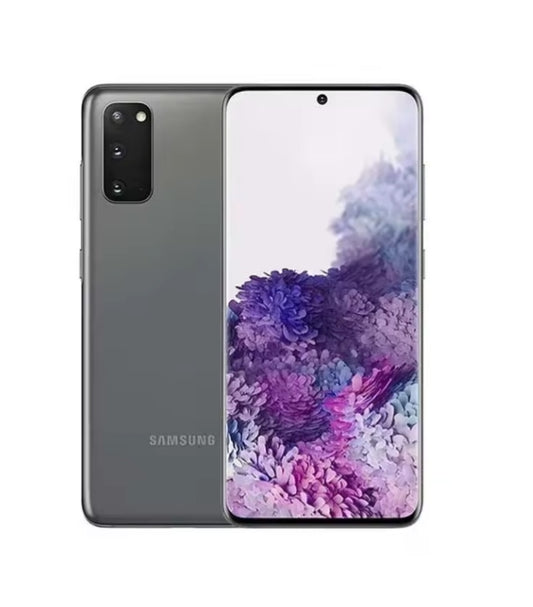 Samsung Galaxy S20 5G Smartphone Facial Recognition & Fingerprint Unlock Function Dust Water & Scratch Resistant HD Screen Super/Fast Charging (RAM 12GB+128GB ROM) (Gray) Smartphone smp