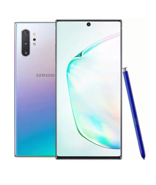 Samsung Galaxy Note 10 Plus 4G US Version Aura Glow Smartphone Dust Water & Scratch Resistant HD Screen Super/Fast Charging Smartphone. smp
