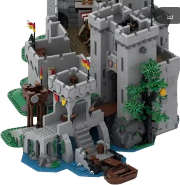 Medieval Castle Building Blocks Set Toys tys bbs