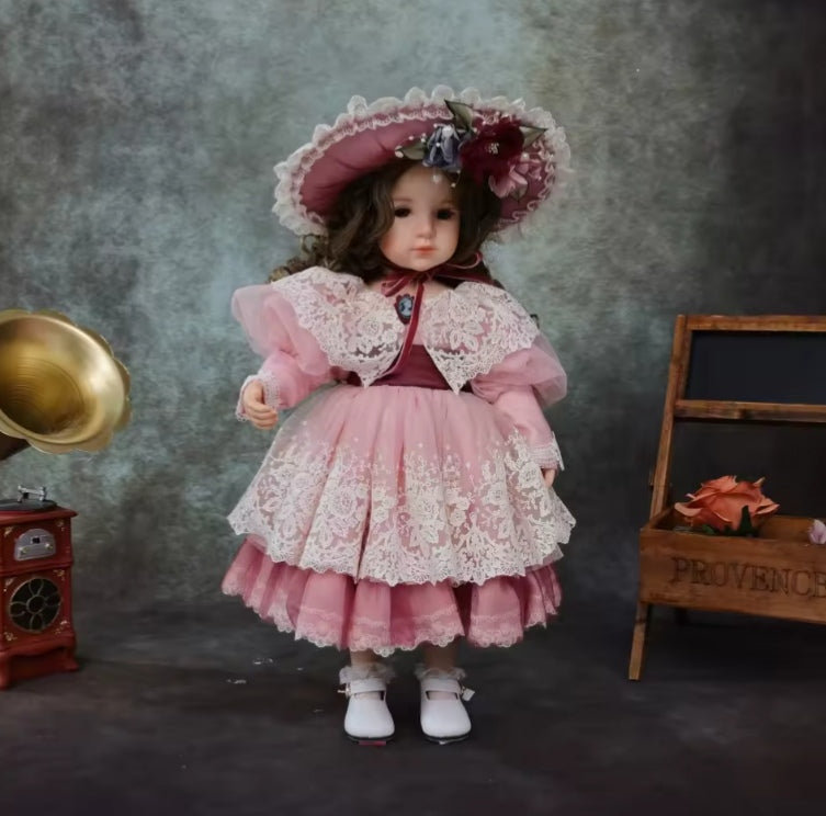 Cloveray Original Victorian Style Ceramic Doll dll tys