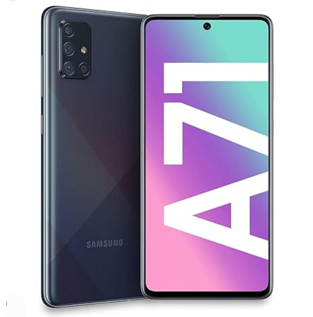 Samsung Galaxy A71 5G US Version Black Smartphone Dust Water & Scratch Resistant HD Screen Super/Fast Charging Smartphone. smp